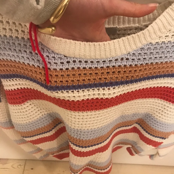 Joie Color Block Perforated Sweater - Picture 3 of 3